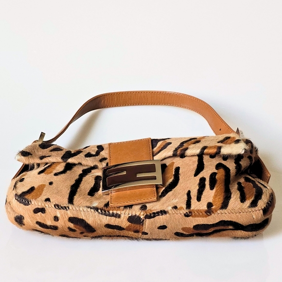 Fendi Baguette Leopard Print Pony Hair - Picture 6 of 14